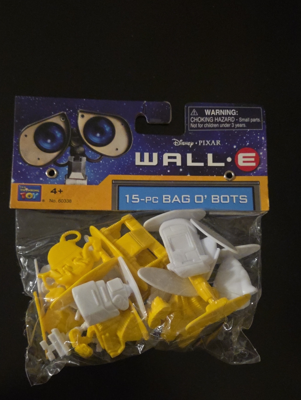 Disney Pixar WALL·E 15-Piece Bag O' Bots - Yellow & White